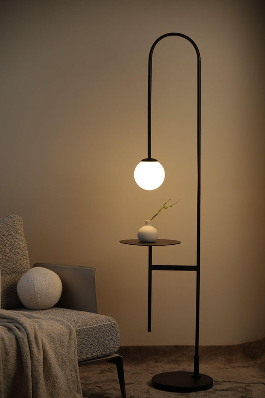 Black Metal Floor lamp