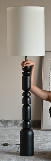 Black Metal Floor lamp